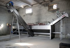 塑料漂槽 用鹽水漂塑料的設備