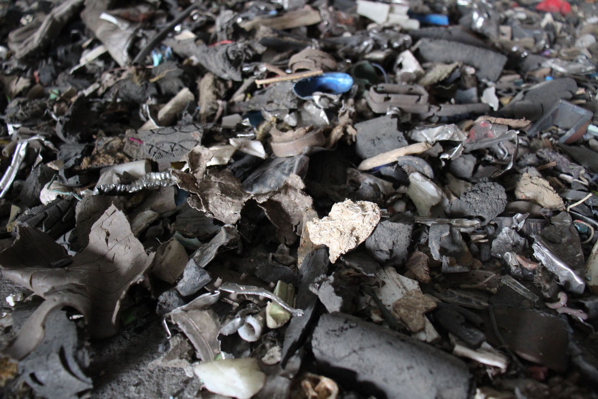 風選機分選后重物料